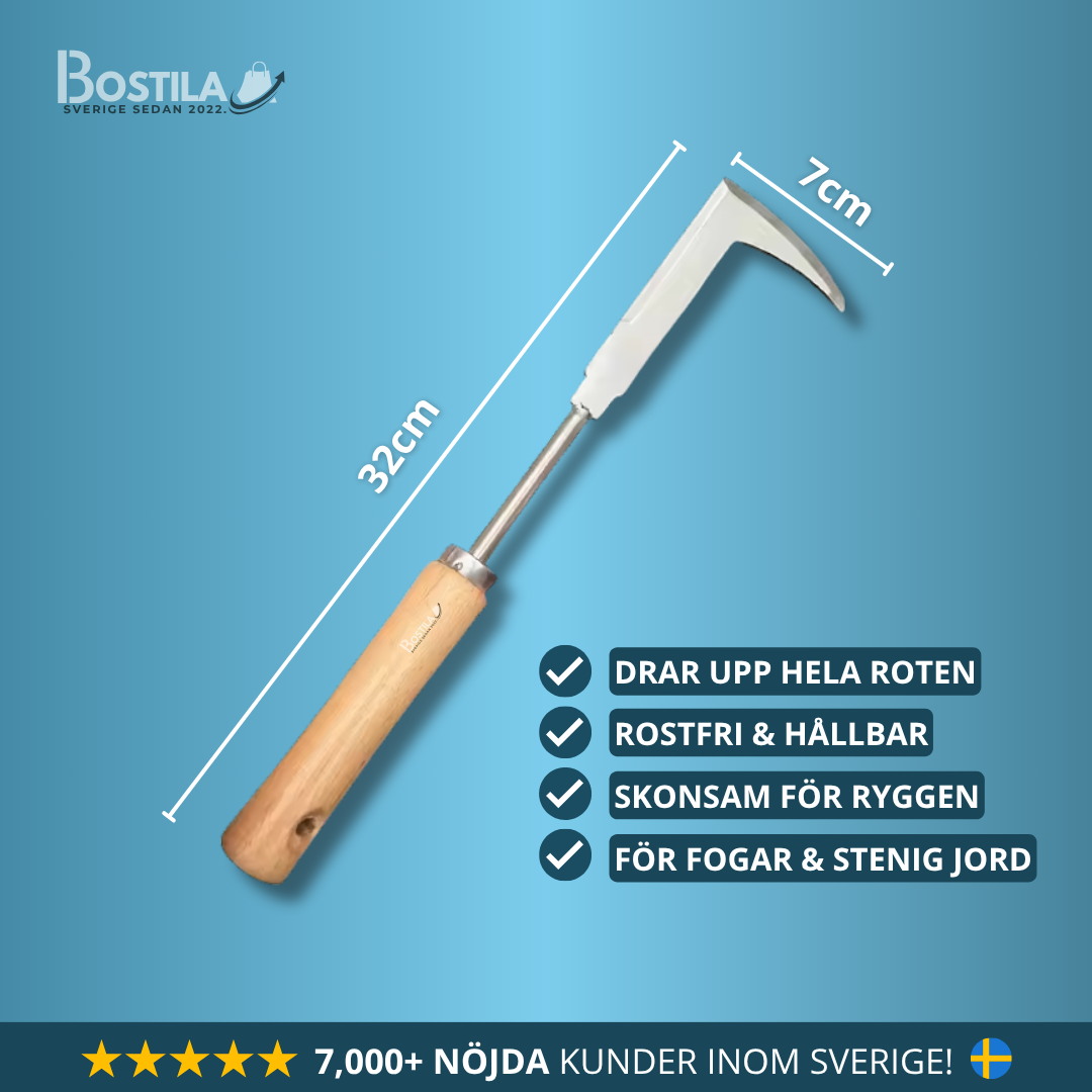 Bostila™ - Effektiv Ogräsrensare för Stenplattor & Trädgård