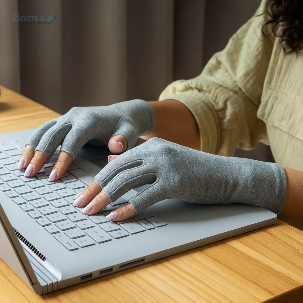 Premium Kompressionshandskar för Artrit och Svullnad