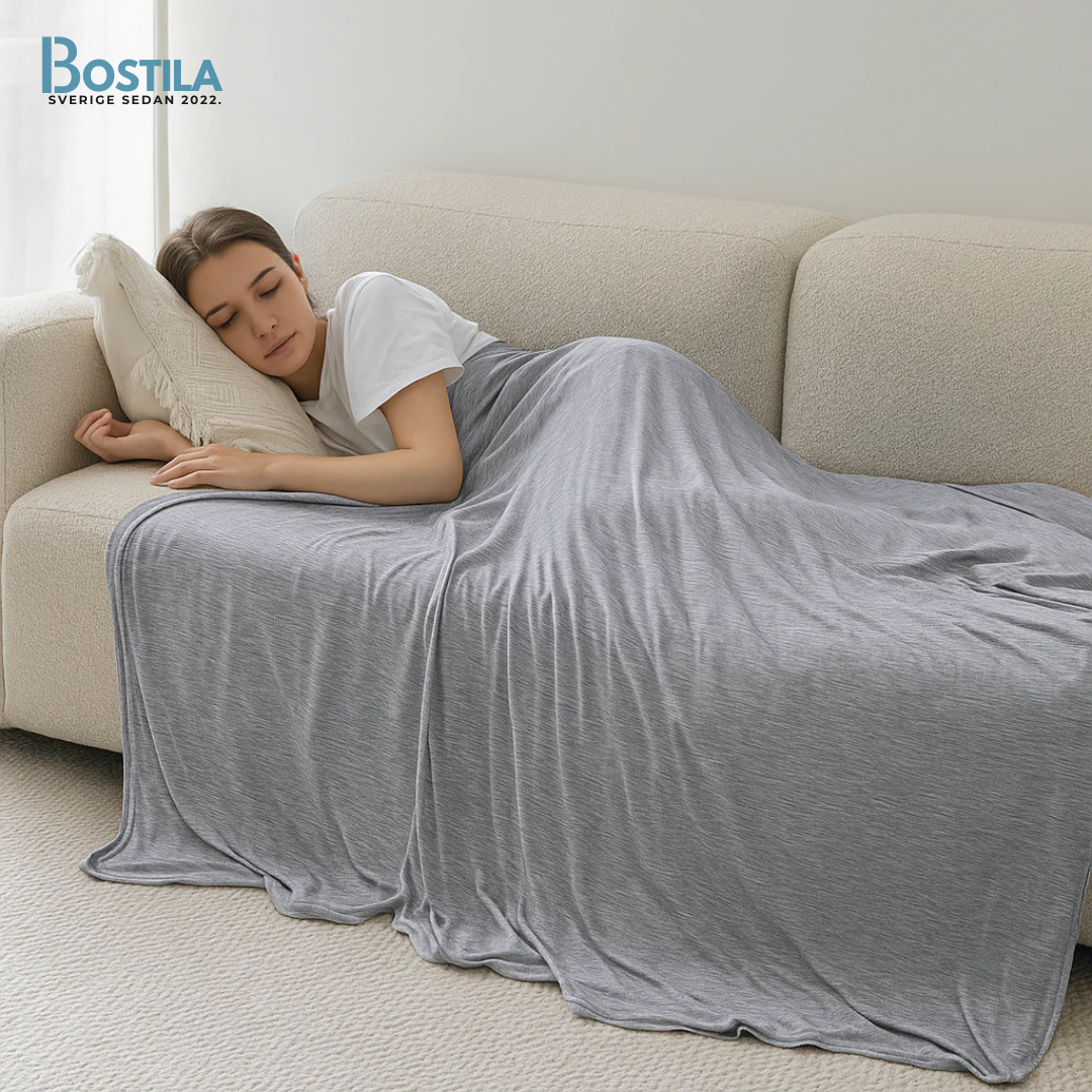 Bostila™ - Kyltäcke med Japansk Arc-Chill Teknologi & Mjuk Bambu