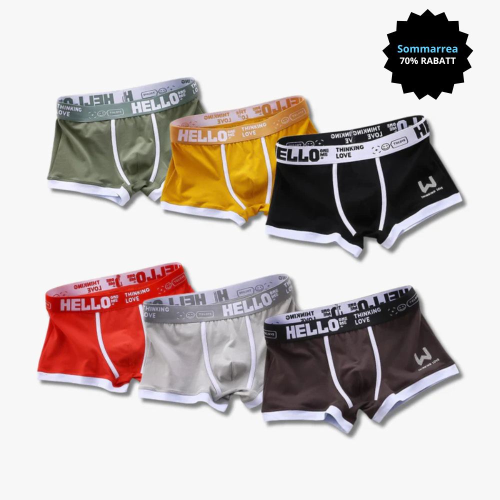 Bostila™ - Kylande Herrkalsonger med Maximal Komfort (3-Pack)
