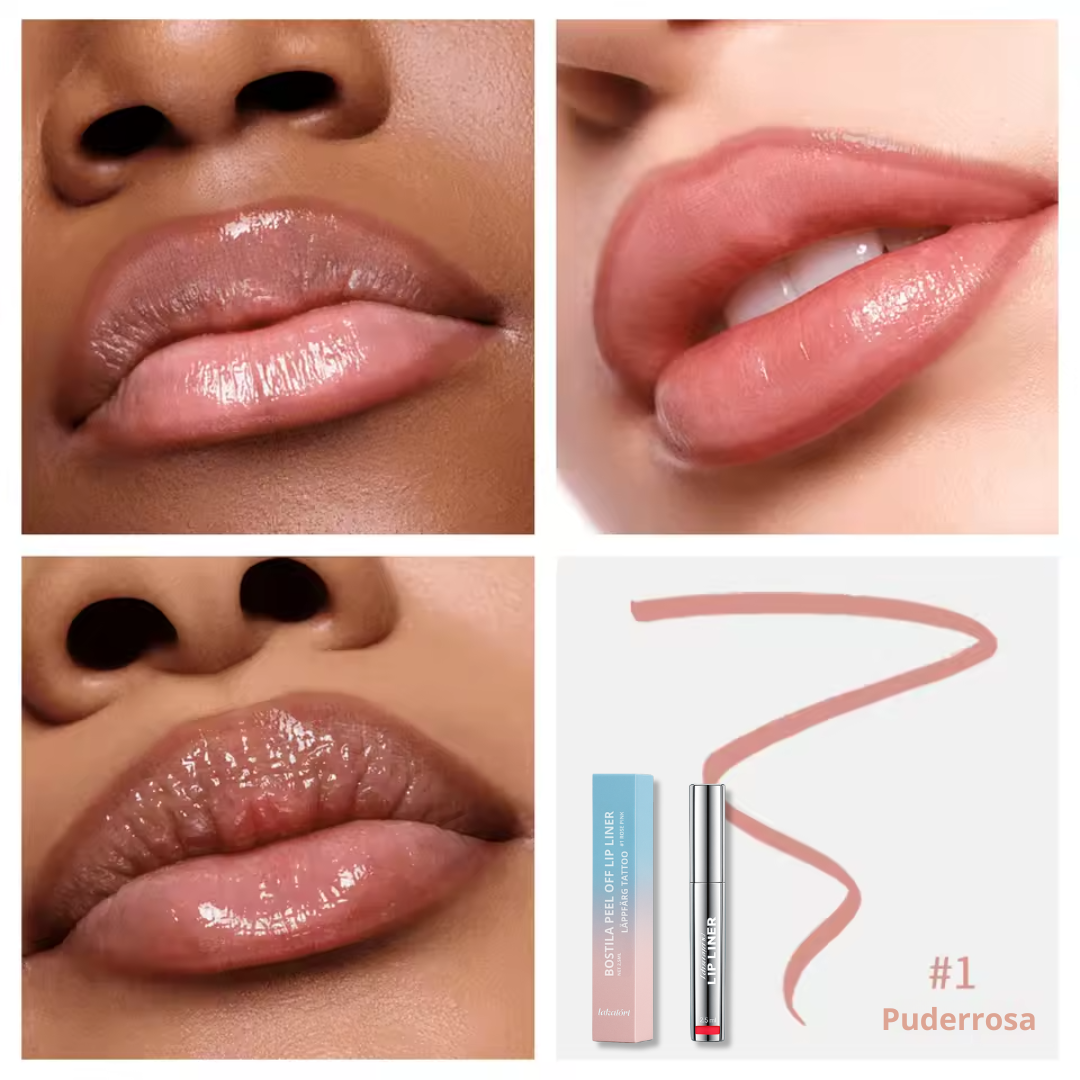 Bostila™ - Vattenfast Peel-Off Läppfärg med 12h Hållbarhet