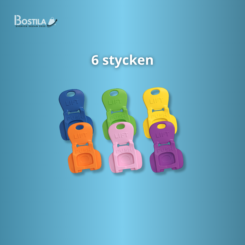 EasyTab™ - Nagelvänlig Burköppnare & Dryckeslock