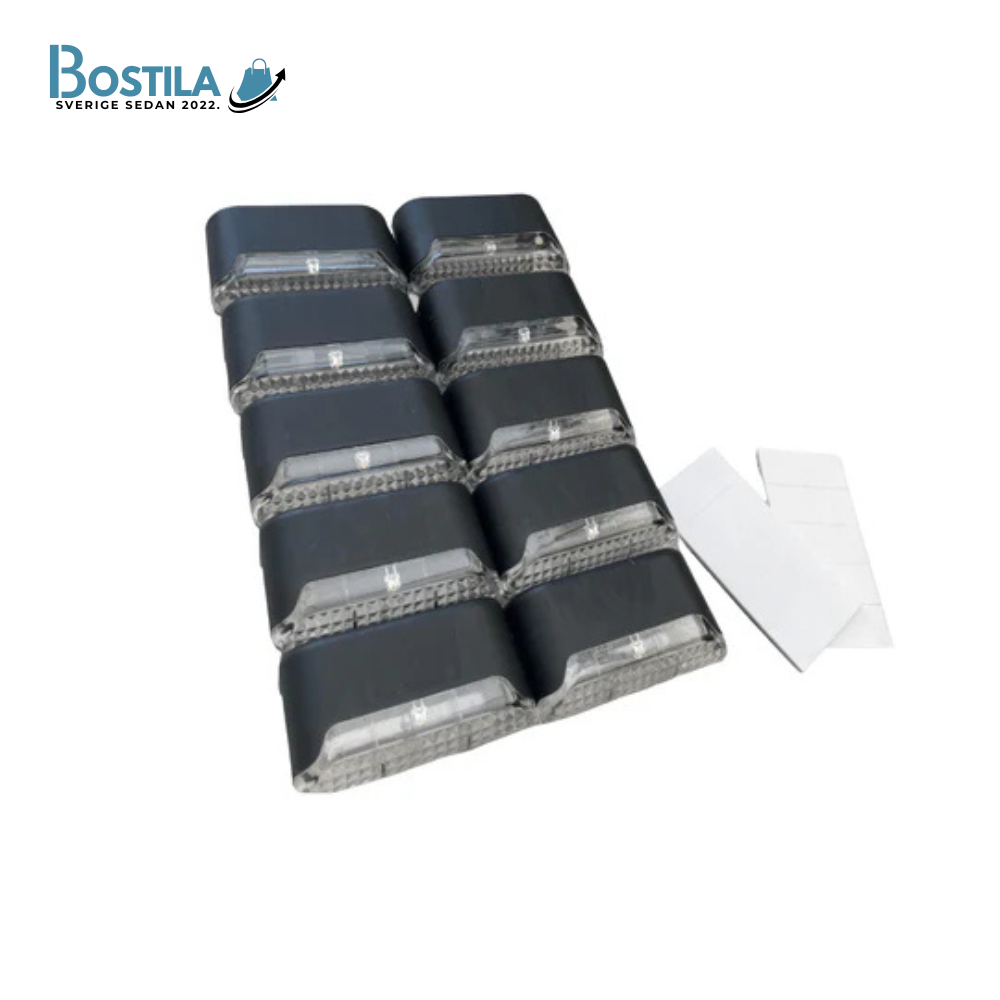 Bostila™ - GlowLite Solbelysning (10-Pack)