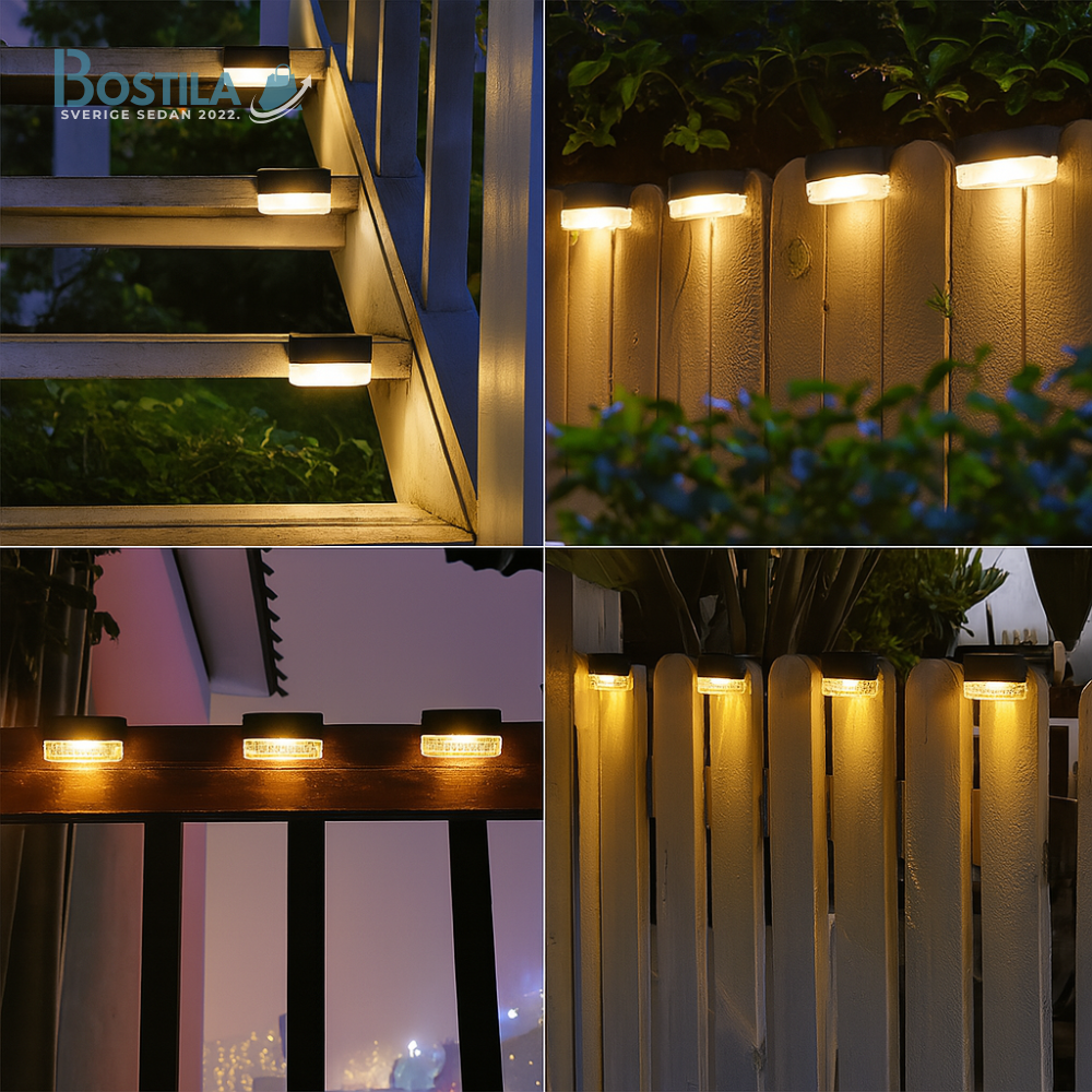 Bostila™ - GlowLite Solbelysning (10-Pack)