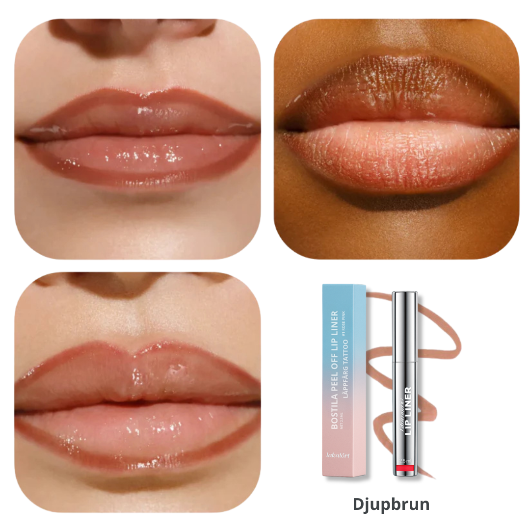 Bostila™ - Vattenfast Peel-Off Läppfärg med 12h Hållbarhet