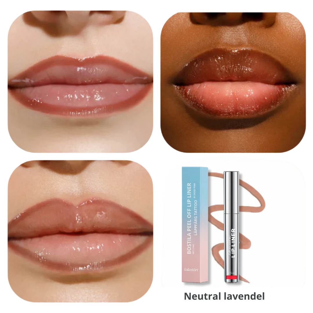 Bostila™ - Vattenfast Peel-Off Läppfärg med 12h Hållbarhet